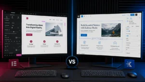 diference between elementor and Kadence overview