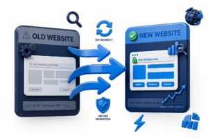 Website redesign and SEO migration from old website to new website with traffic growth
